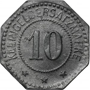 Ruda in Oberschlesien, Friedenshütte, Friedensgrube, 10 Pfennig
