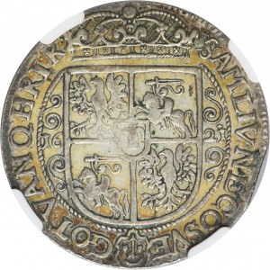 Sigismund III Vasa, 1/4 Thaler Bromberg 1621 - PRVS MAS - NGC XF DETAILS