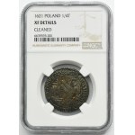 Zygmunt III Waza, Ort Bydgoszcz 1621 - PRVS MAS - NGC XF DETAILS