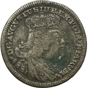 August III Sas, Półtorak Lipsk 1756 EC - PULTORAK, RZADKI