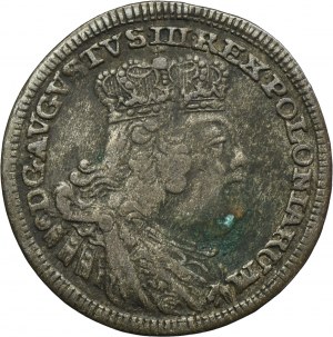 Augustus III of Poland, 3 Polker Leipzig 1756 EC - PULTORAK, RARE