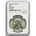 China, Republic, 1 Dollar 1934 - NGC UNC DETAILS
