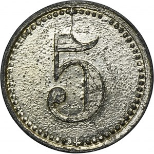 Ruda in Oberschlesien, Friedenshütte, Gefangenenlager Friedenshütte, 5 Pfennig
