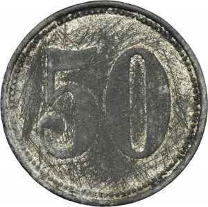 Ruda in Oberschlesien, Orzegow, Gotthardtschacht, 50 Pfennig