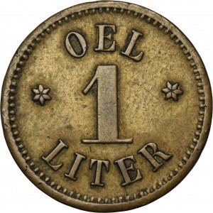 Ruda in Oberschlesien, Ruda, Wolfgang Grube, Token for 1 Liter of Oil - UNLISTED
