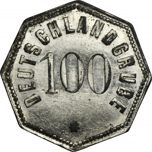 Schwientochlowitz, Deutschlandgrube, 100 Pfennig