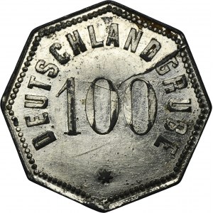 Schwientochlowitz, Deutschlandgrube, 100 Pfennig