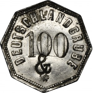 Schwientochlowitz, Deutschlandgrube, 100 Pfennig