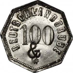 Schwientochlowitz, Deutschlandgrube, 100 Pfennig