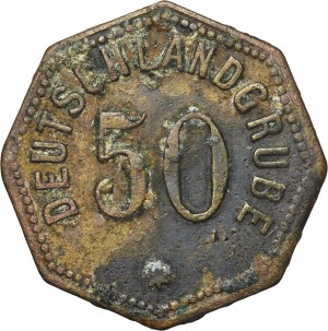 Schwientochlowitz, Deutschlandgrube, 50 Pfennig - UNLISTED
