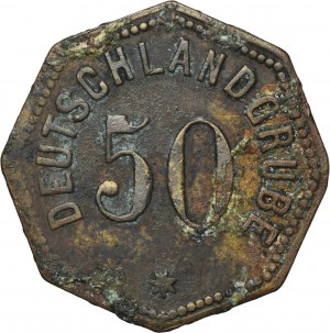 Schwientochlowitz, Deutschlandgrube, 50 Pfennig - UNLISTED