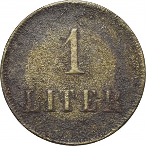 Tichau, Bürgerliches Brauhaus, Token for 1 Litrer of Beer