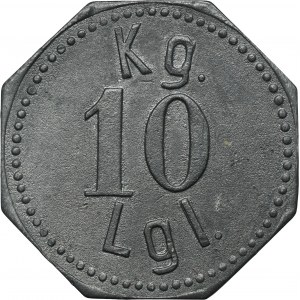 Hindenburg, Ludwigsglückgrube, 10 Pfennig