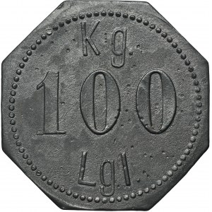Hindenburg, Ludwigsglückgrube, 100 Pfennig