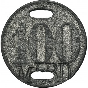 Hindenburg, Ludwigsglückgrube, 100 Pfennig