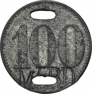 Hindenburg, Ludwigsglückgrube, 100 Pfennig