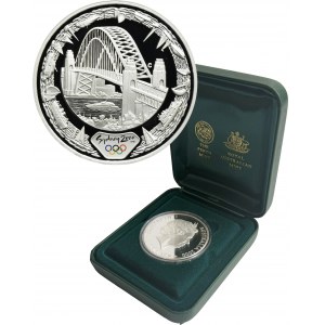 Australia, Elizabeth II, 5 Dollars Canberra 2000 C