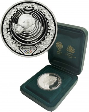 Australia, Elizabeth II, 5 Dollars Canberra 2000 C