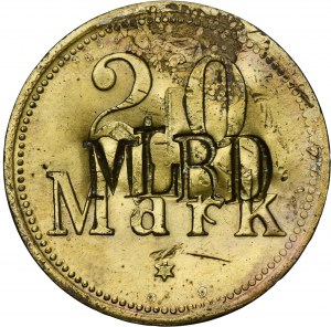 Hindenburg, Ludwigsglückgrube, 20 Mark - UNLISTED