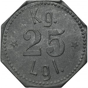 Hindenburg, Ludwigsglückgrube, 25 Pfennig