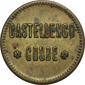 Hindenburg, Rokittnitz, Castellengrube, Token for 1 Liter of Oil