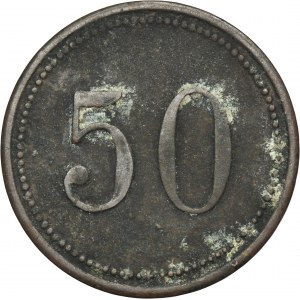 Hindenburg, Zaborze, M. Knosalla, Schlafhaus Skalley, 50 Pfennig