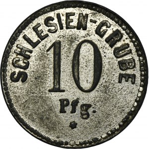 Schwientochlowitz, Chropatschow, Schlesiengrube, 10 Pfennig
