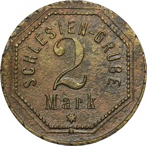 Schwientochlowitz, Chropatschow, Schlesiengrube, 2 Mark