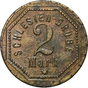 Schwientochlowitz, Chropatschow, Schlesiengrube, 2 Mark