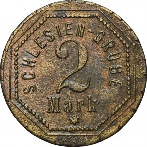 Schwientochlowitz, Chropatschow, Schlesiengrube, 2 Mark