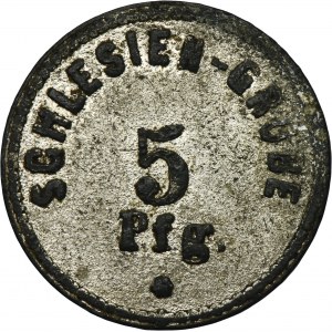 Schwientochlowitz, Chropatschow, Schlesiengrube, 5 Pfennig
