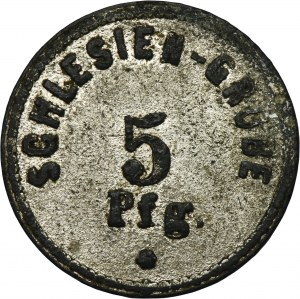 Schwientochlowitz, Chropatschow, Schlesiengrube, 5 Pfennig
