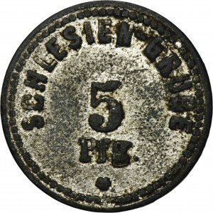 Schwientochlowitz, Chropatschow, Schlesiengrube, 5 Pfennig