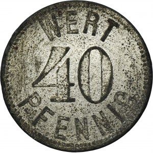 Schwientochlowitz, Falvahütte, 40 Pfennig