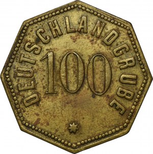 Schwientochlowitz, Deutschlandgrube, 100 Pfennig