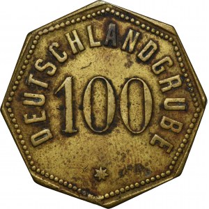 Schwientochlowitz, Deutschlandgrube, 100 Pfennig