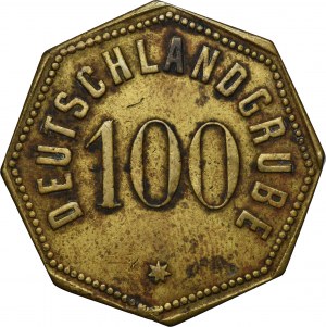 Schwientochlowitz, Deutschlandgrube, 100 Pfennig