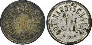 Set, Ruda in Oberschlesien, Orzegow, Gotthardtschacht, 10 Pfennig (2 pcs.)