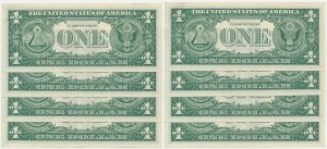 USA, lot 1 Dollar 1957 (8 pcs.)