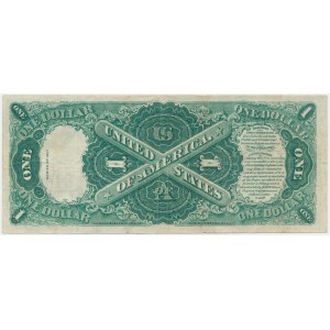 USA, Red Seal, 1 dolar 1917 - Elliott & White