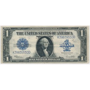 USA, Silver Certificate, 1 dolar 1923 - Speelman & White -