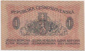 Czechoslovakia, 1 Koruna 1919