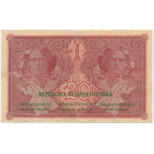 Czechoslovakia, 20 Korun 1919