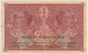 Czechoslovakia, 20 Korun 1919
