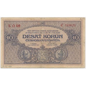 Czechoslovakia, 10 Korun 1919