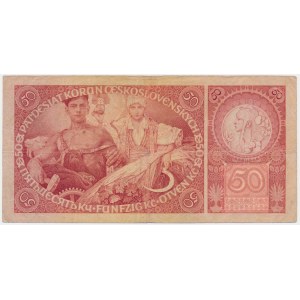 Czecholovakia, 50 Korun 1929