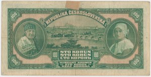 Czechoslovakia, 100 Korun 1920