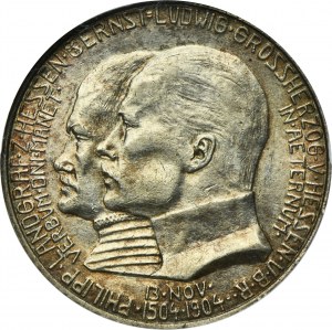 Germany, Hessen-Darmstadt, Ernst Ludwig, 2 Mark Berlin 1904 A
