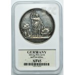 Germany, Baptisma medal 19th century