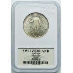 Switzerland, 5 Francs Bern 1934 B - Fribourg Shooting Festival